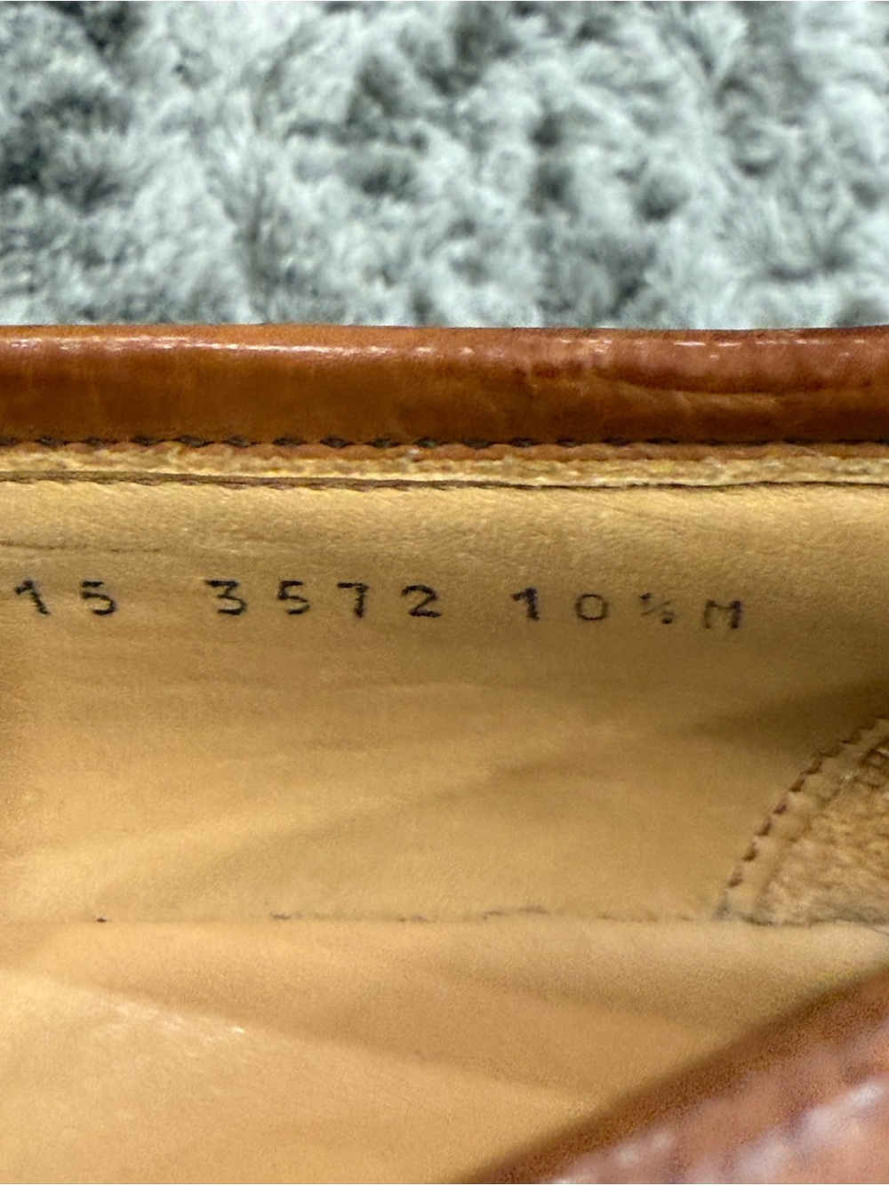 Johnston & Murphy Cellini Brown Leather Italian Tassel Loafer - Picture 12 of 12